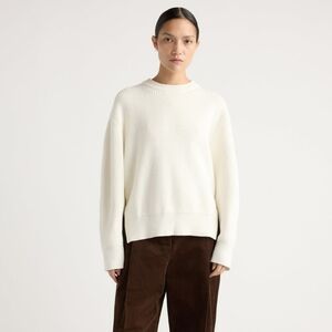 Tate Organic Cotton Side-Zip Sweater